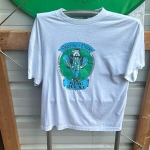 Vintage HEFT Tee Jays swine & Dine  t-shirt (Dar)